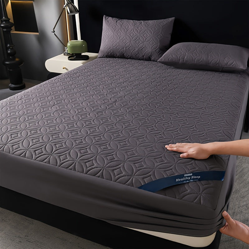 quilted whterproof matres cover ( D GRAY COLOR )