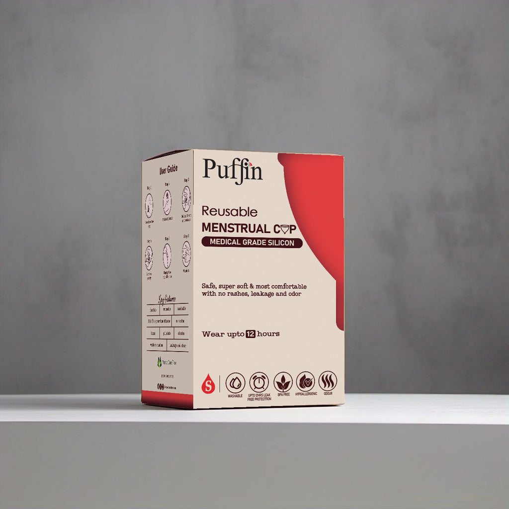 Double Tail Menstrual Cup