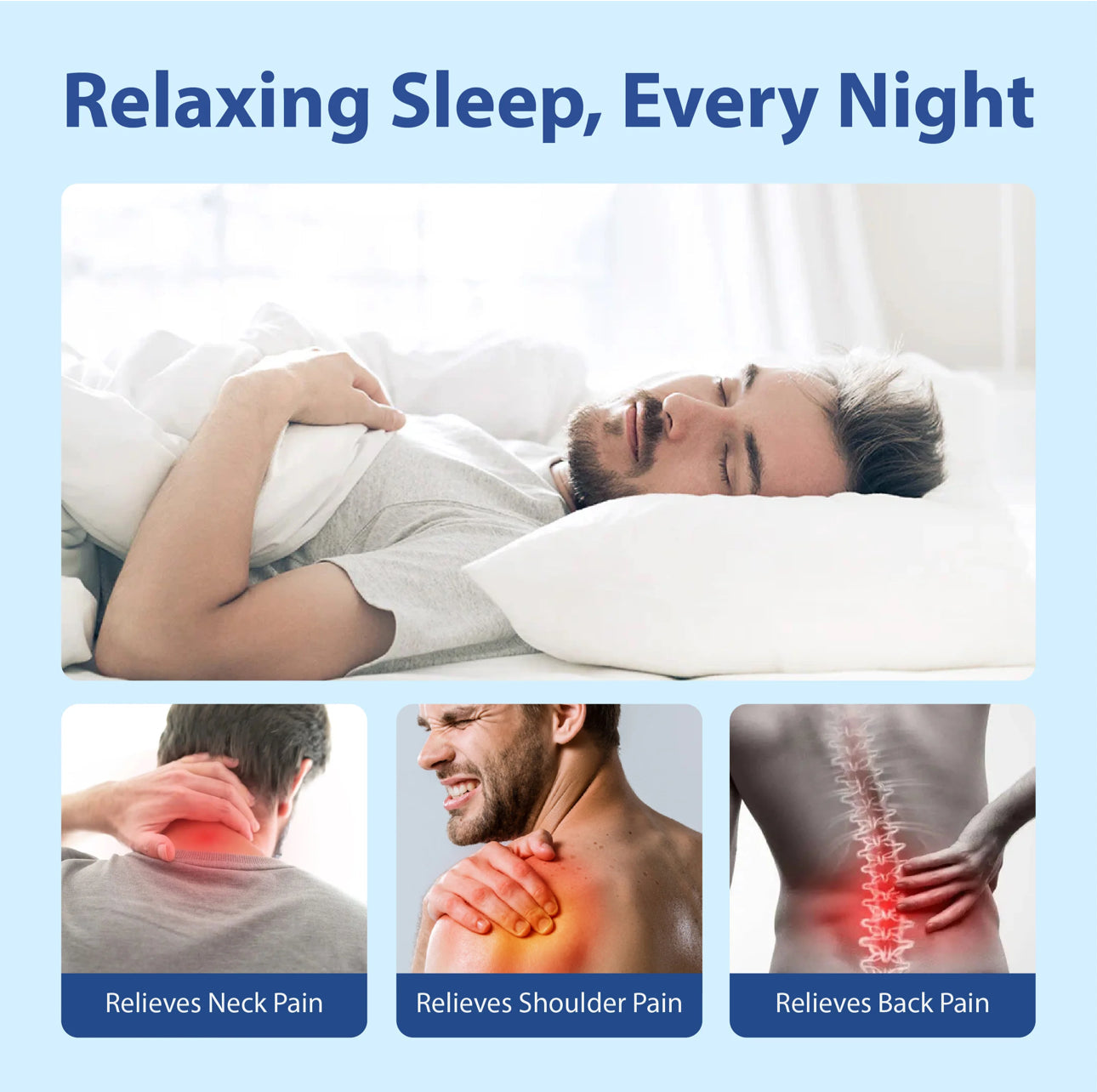 Medicated Pillow for Neck Pain5-Star Hotel Standard