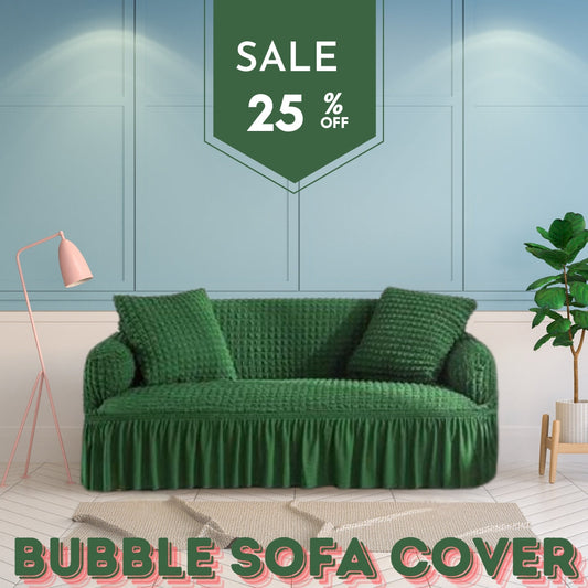 Turkish bubble sofa covers (Green color )