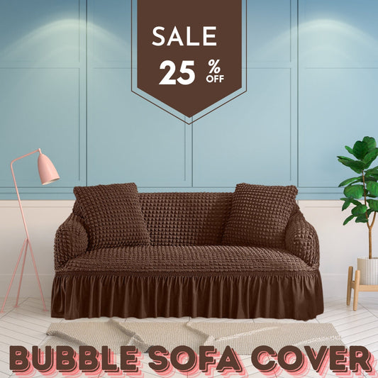 Turkish bubble sofa covers (brown color )