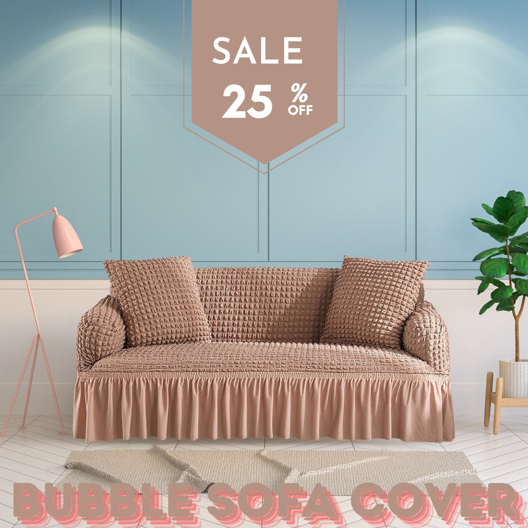 Turkish bubble sofa covers ( Mouse  color )