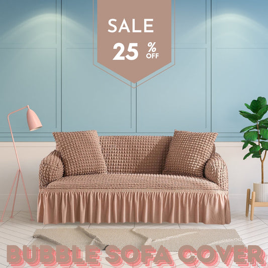 Turkish bubble sofa covers ( Mouse  color )