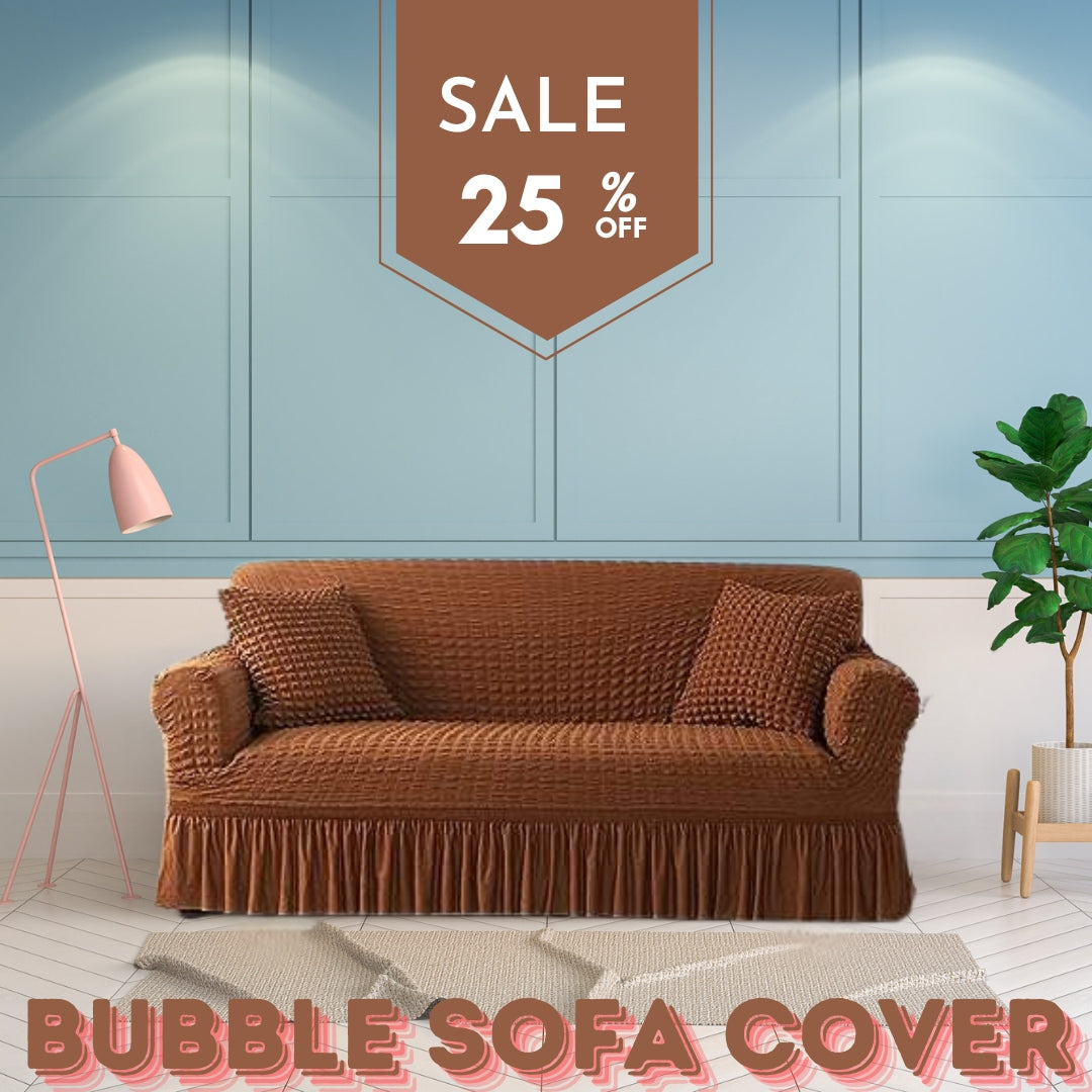 Turkish bubble sofa covers (copper  color )