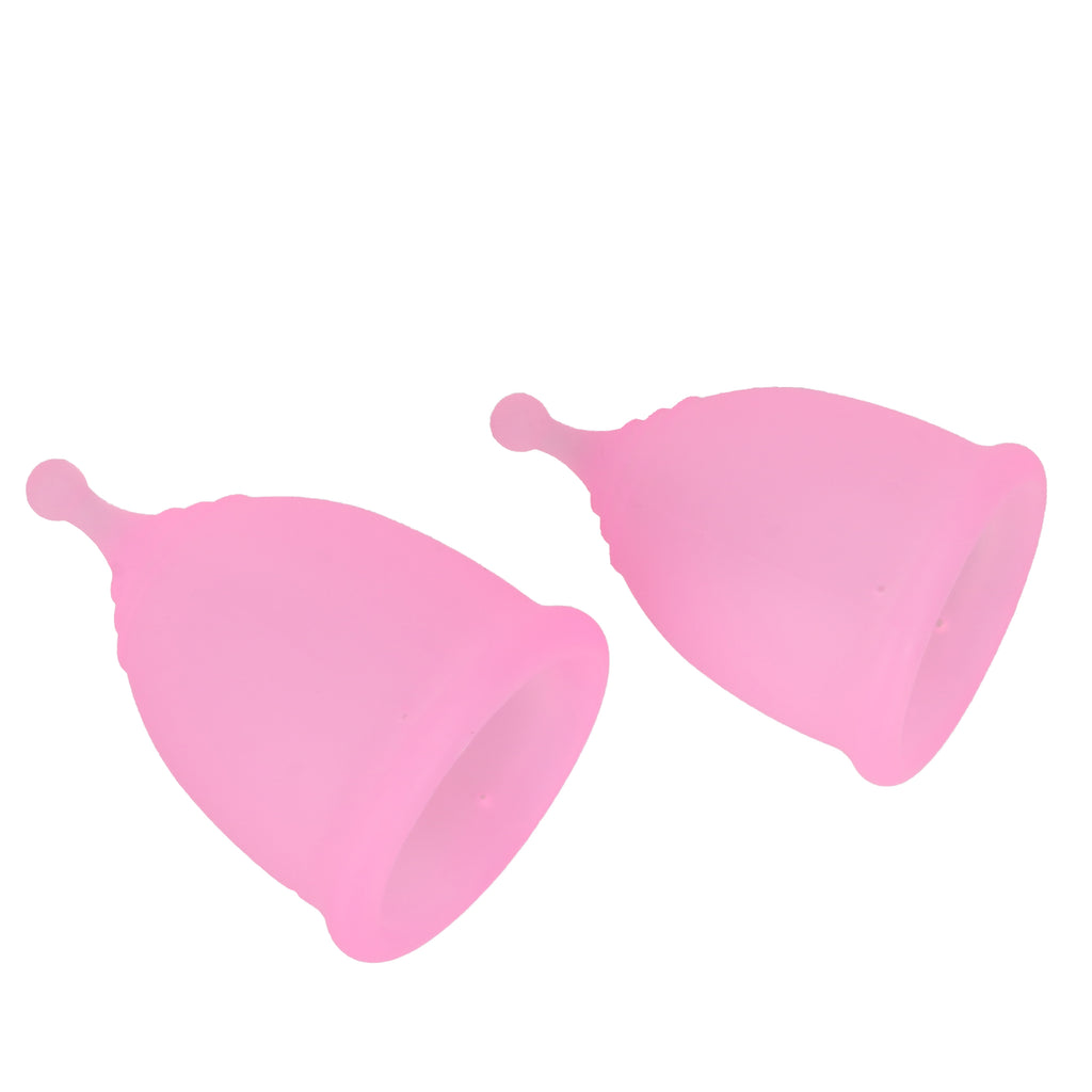 Double Tail Menstrual Cup