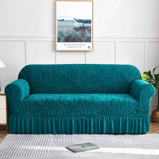 zebra velvet sofa covers ( Zinc color )