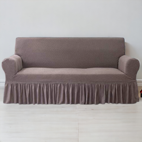 Turkish Style Mesh Sofa Covers ( MOUSE COLOR )