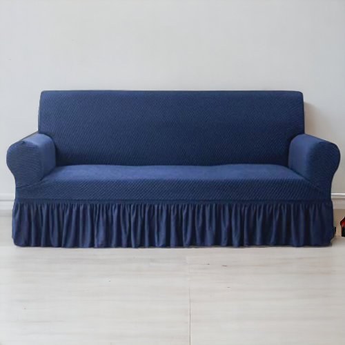 Turkish Style Mesh Sofa Covers ( BLUE COLOR )