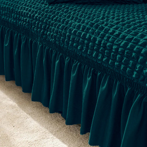 Bubble Turkish Sofa Cover - Zinc