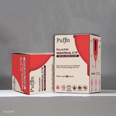 Double Tail Menstrual Cup