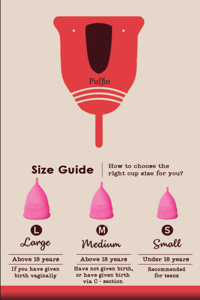 Double Tail Menstrual Cup